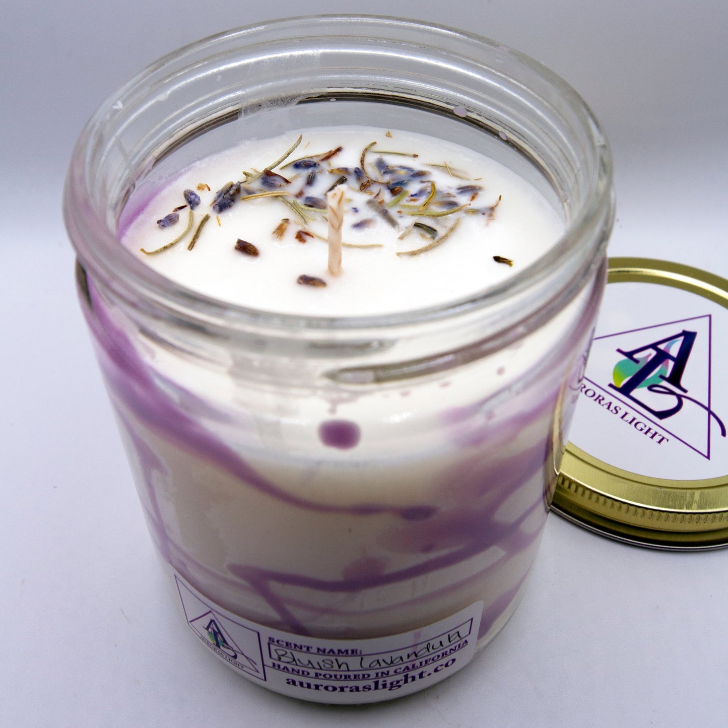 16oz Candle - Bluish Lavendula (Lavender)