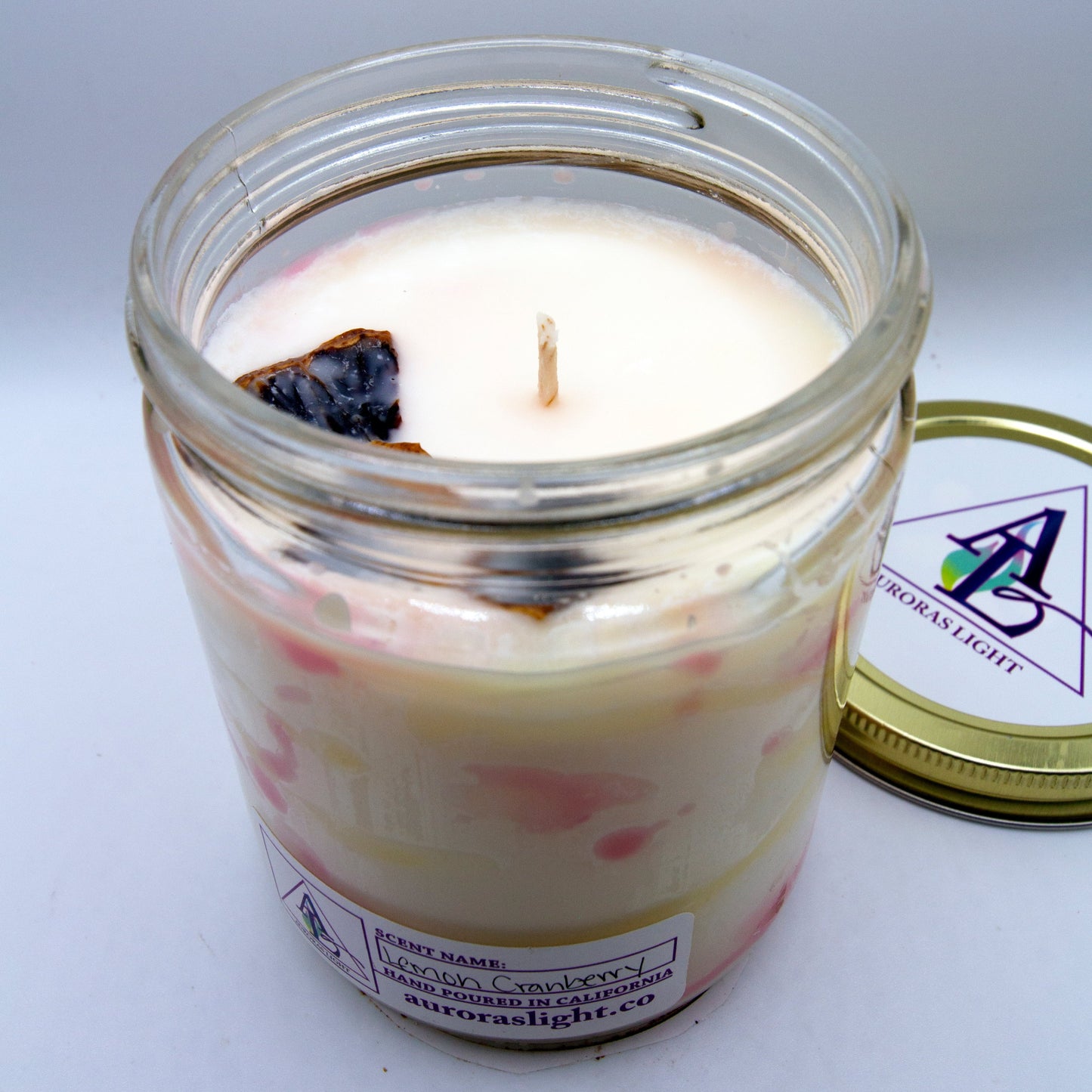 16oz Candle - Lemon Cranberry