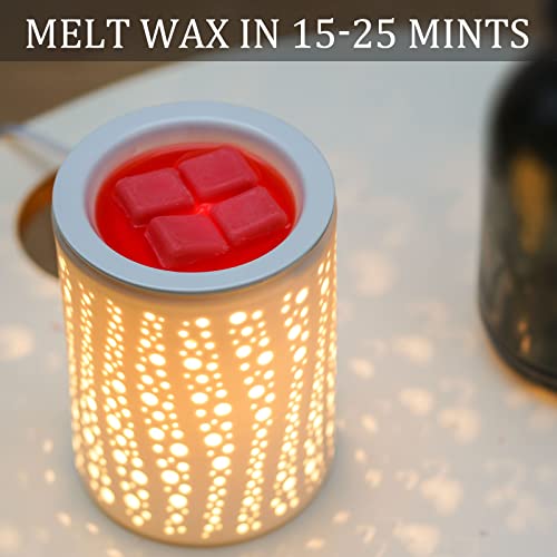 Wax Melt Warmer 2 Bulbs Included Gift Box Packaged