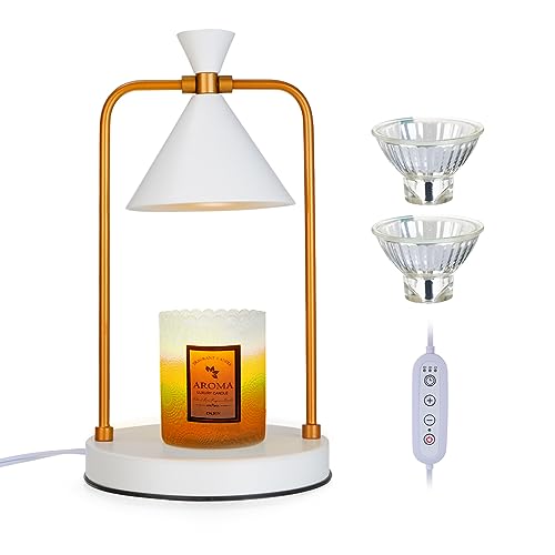 Candle Warmer Lamp with Timer, Dimmable Candle Lamp