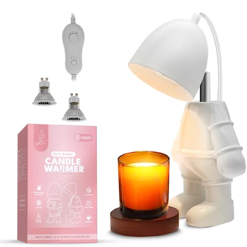 Venus Astronaut Candle Warmer Lamp with Timer