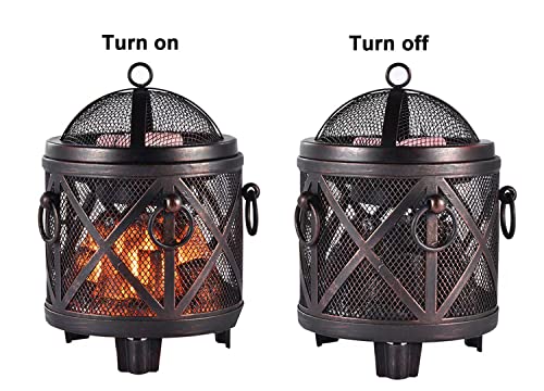 Wax melt warmer (Fireplace Stove)