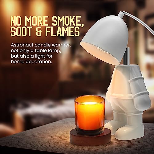 Venus Astronaut Candle Warmer Lamp with Timer