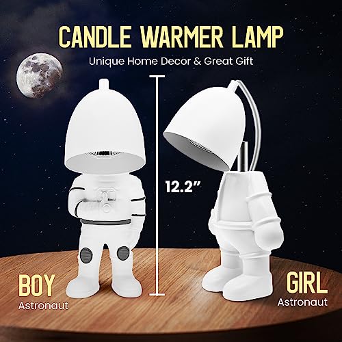 Venus Astronaut Candle Warmer Lamp with Timer